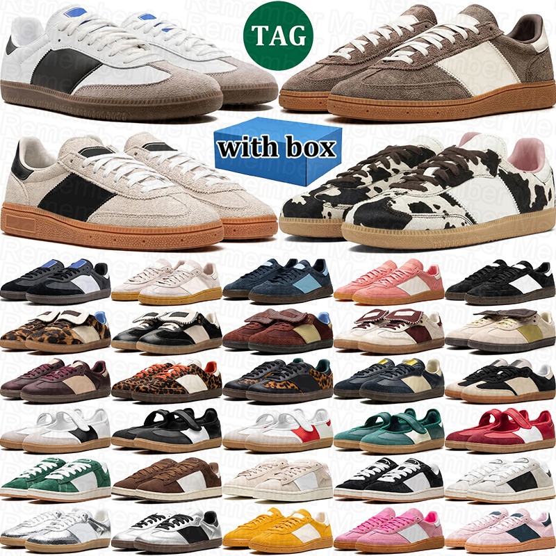with box designer shoes for men women casual sneakers mens trainers Leopard White Black Gum Grey Blue Red Pink Green Brown Beige Orange