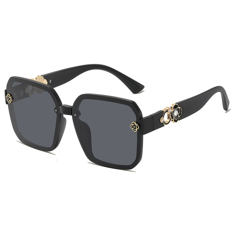 New Icanon's Spring-Summer Model Of Large-Frame Sunglasses For Women, Polarized, Popular On Tiktok And In Influencer Live Streams Luxury Brand