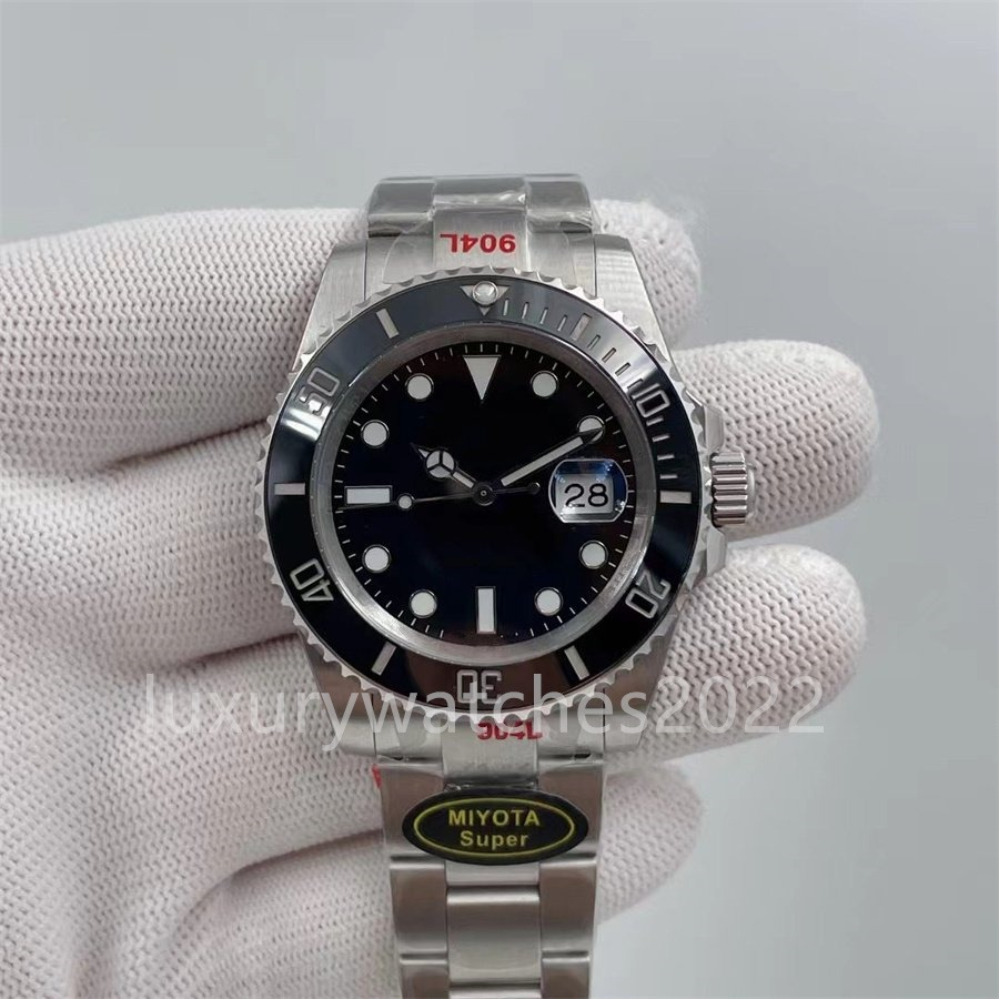 Mens Watch 124060 41mm Automatic Mechanical Super Quality Watch Men's Wristwatches Stainless Steel 904l Luminous Sapphire Glass Men Wristwatch