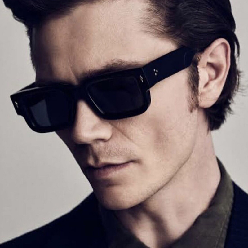 Brand Luxury Designer Sunglasses European And American Fashion Square Sunglasses, Simple Retro Sun Glasses Street Photography, Beach UV Protection F