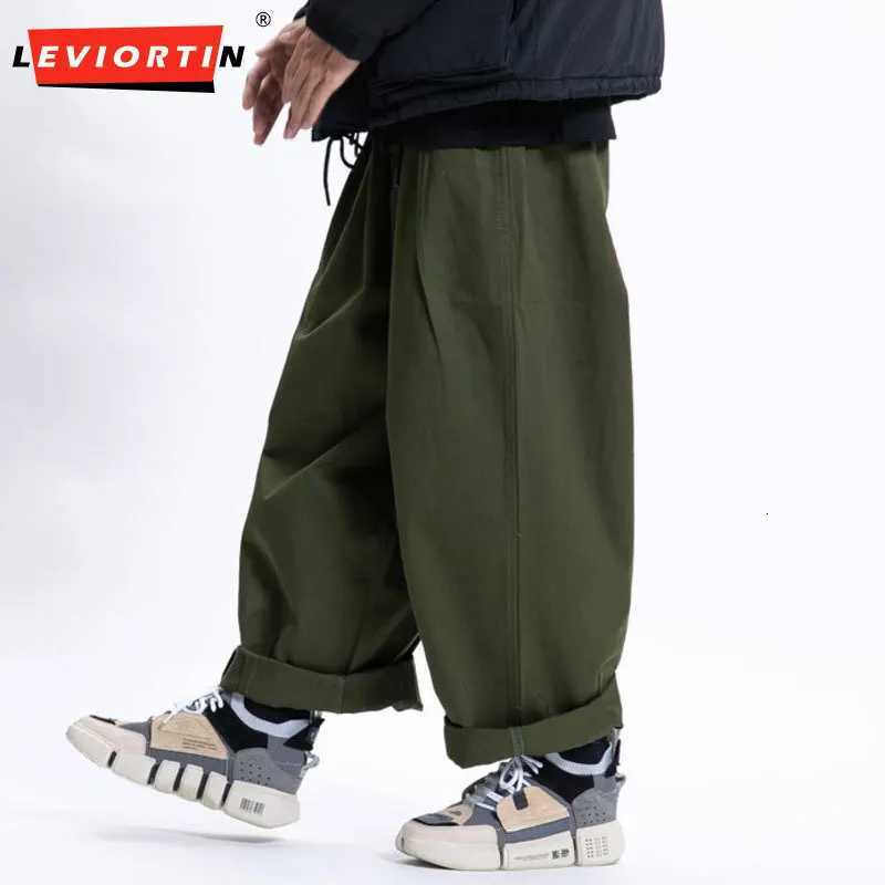 Men's Pants 2025 Spring New City Casual Pants Japanese Loose Fashion Versatile Wide Leg Pants Solid Color Work Pants Men and Women D260924