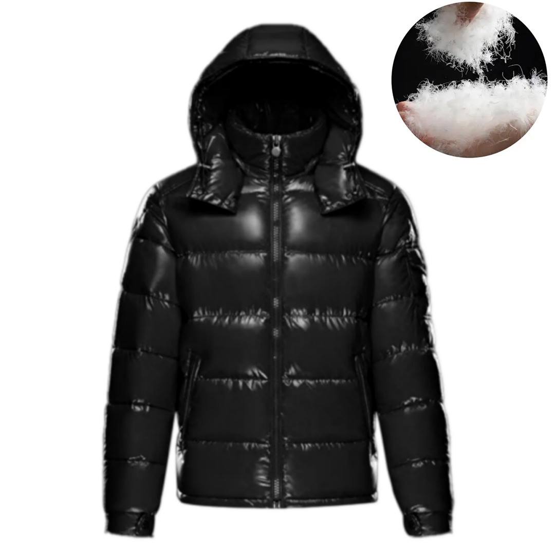 Maya Mens Down Jacket Coats Coat outerwear puffer fur designer warm hooded windproof Coat Doudoune duckdown winter Thick clothes Outdoor