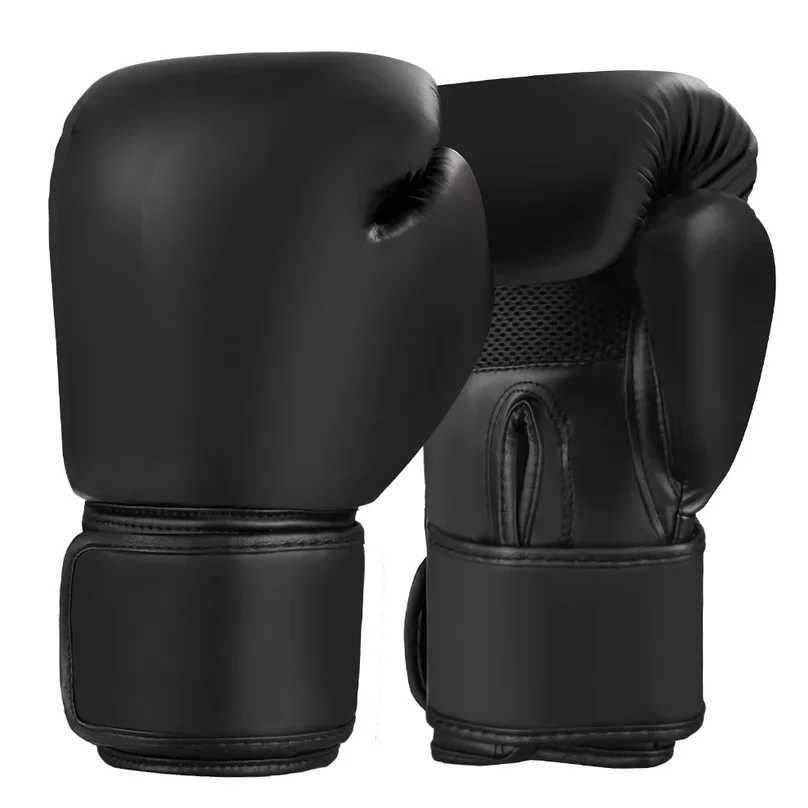 Protective Gear 6/8/10/12oz Boxing Gloves Professional Adult Sanda Muay Thai Fighting Gloves Men and Women Training Sandbag Free Fight MMA Q260923
