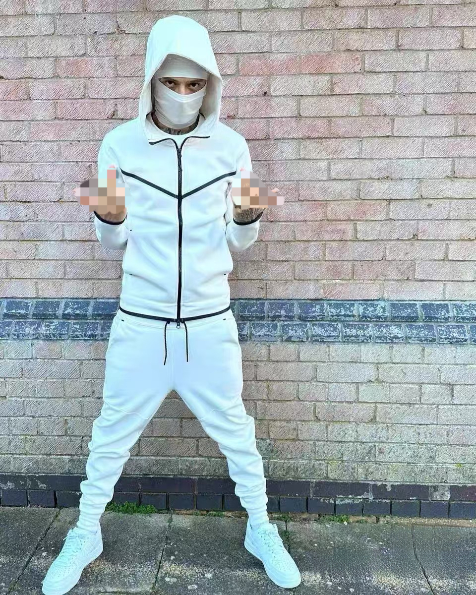 NKNKtech fleece tech sport pants mens tracksuit designer jacket mens joggers gogging mens coat windbreaker hoodie Hooded Zipper pure cotton Design R
