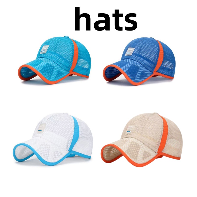 Sunhats Spring And Summer Korean Version Of Children's Baseball Caps Breathable Mesh Hats For Boys And Girls Outdoor Travel Sunhats