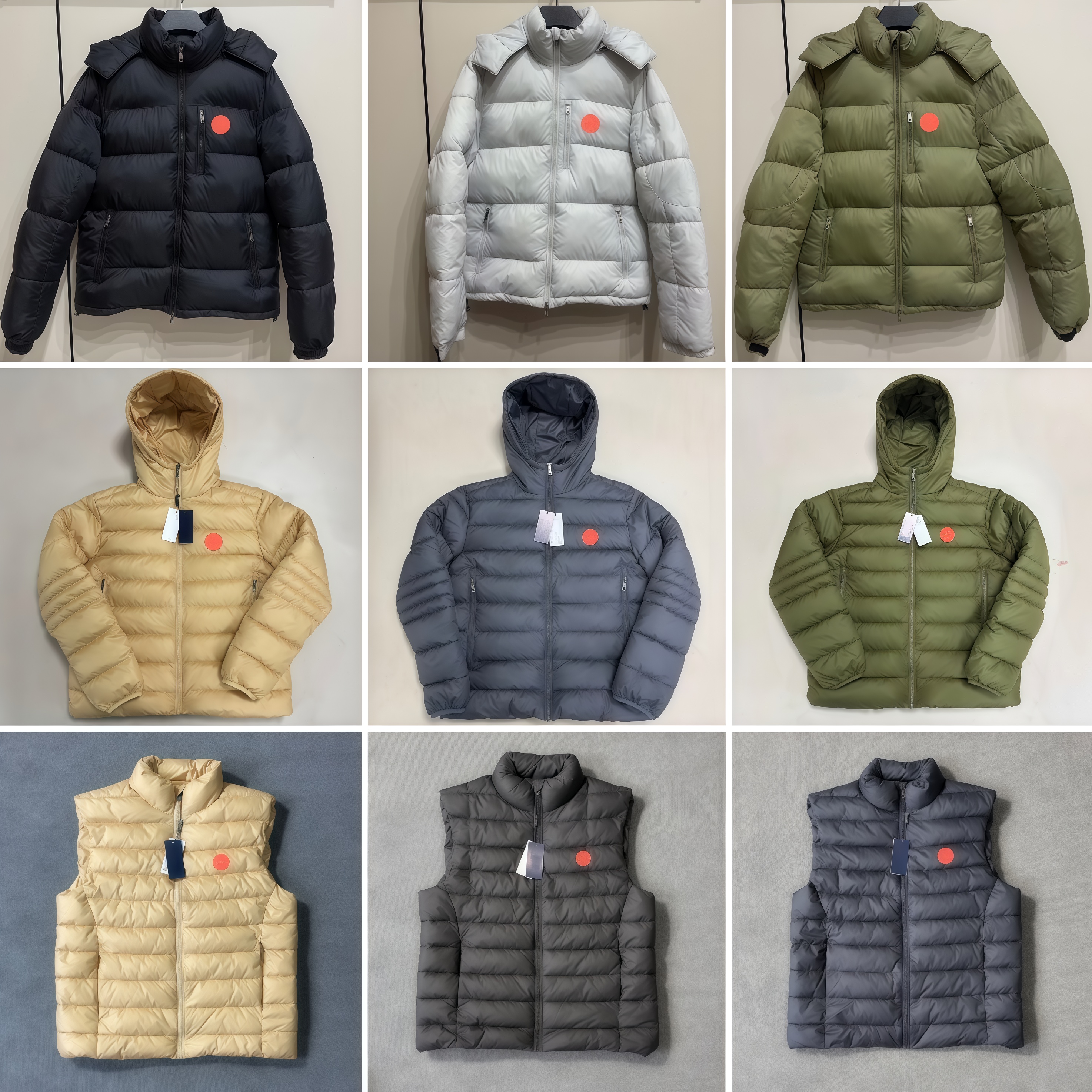 raljacket designer Puffer Jacket coats vest hoodie pants man women jacke down winter jacke embroidery luxe puffer jacket doudoune homme coat mens