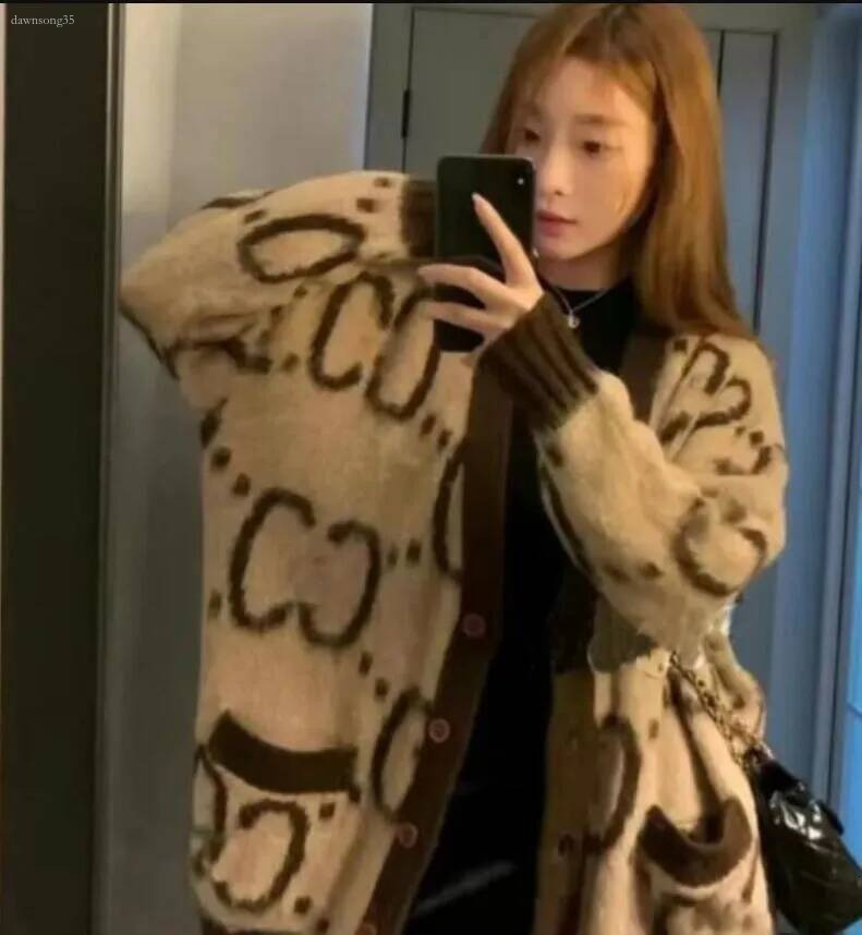 gg sweater Designer g Sweaters Women cardigan Sweater Fashion Luxury Letter Tops fucci Coat Women Knitted Sweater Long Sleeve Pullover Neck Casual O