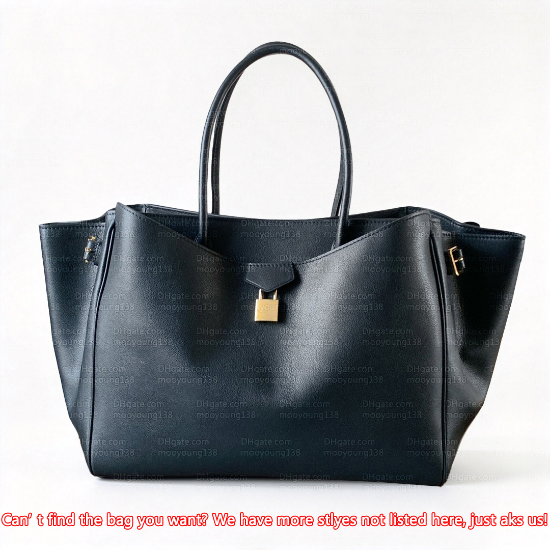 12A Premium Mirror Quality Designer Vendome MM Tote Bag 35.5cm Large Capacity Handbags for Women Luxury Leather Bag Black Purse M26338