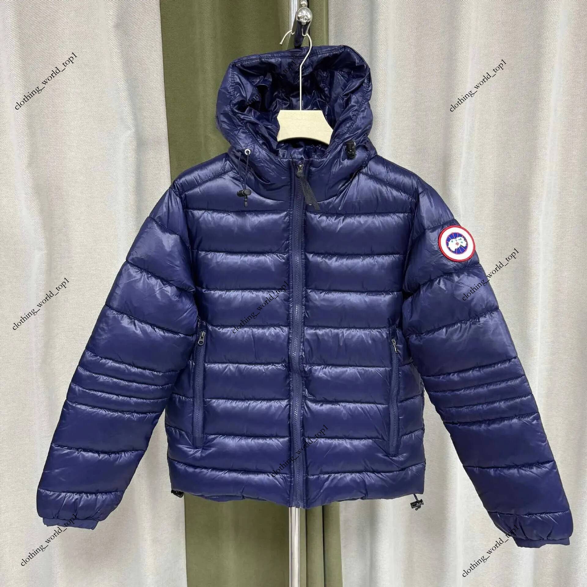 Mens Canada Crofton Designer Jacket Lightweight Men Womenhooded Thickened Keep Warm And Windproof Top Black Mark Coat a52
