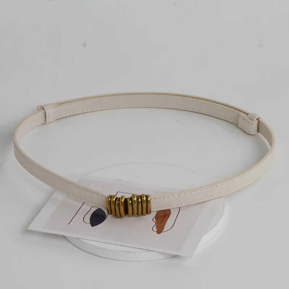Versatile Belts Trendy Minimalist Belt with Buckle and Drawstring for Sweaters and Down Jackets Adjustable Womens Slim Waist Belt J260923