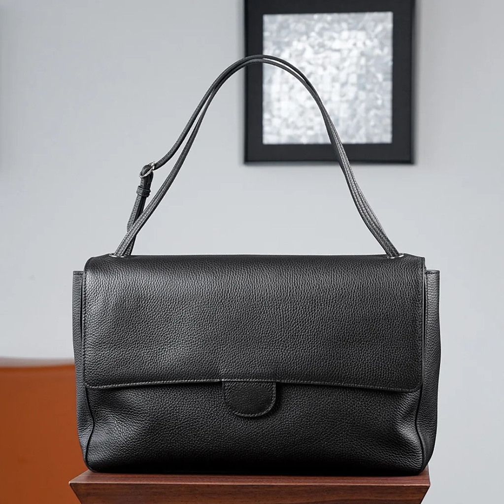 Maxi Flap bag Designer tote bag cc 26S Classic Flap shoulder bag leather airport grain cowhide Women shopping bag suede Multi Pocket large capacity