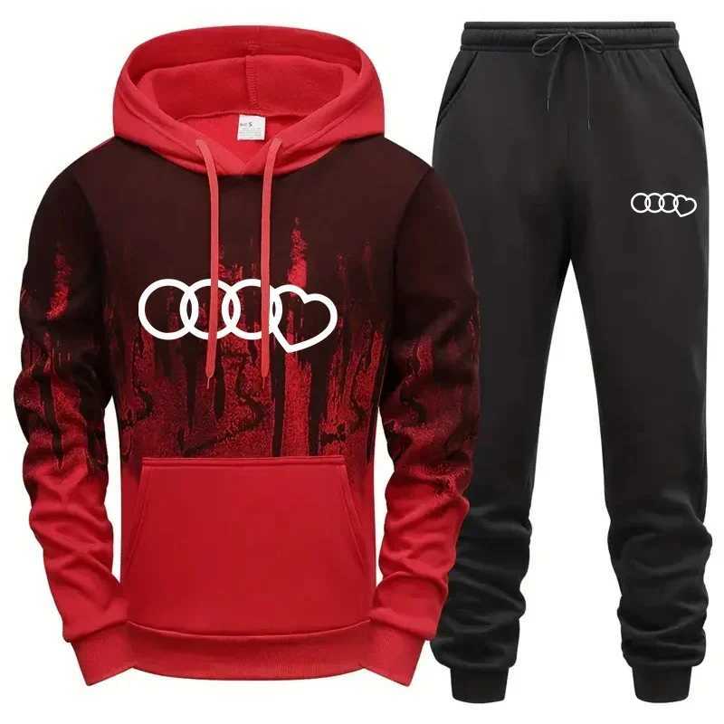 Fashion High Quality Men's Tracksuit Jogging Men Versatile Single Sweatshirts SweatPants Comfort Daily Sports Simple Hoodie Set T260924