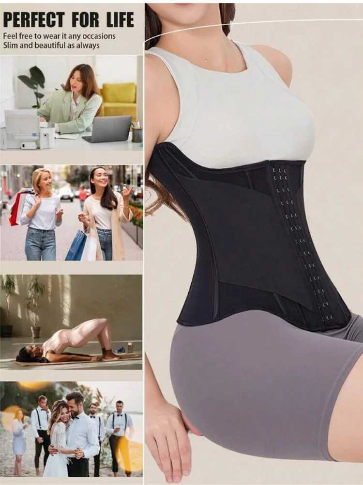 Shapers Women's One-piece Women's Waist Tummy Control Shapewear Sports Fitness Abdominal Shaping High Elasticity Waist Belt New J260923