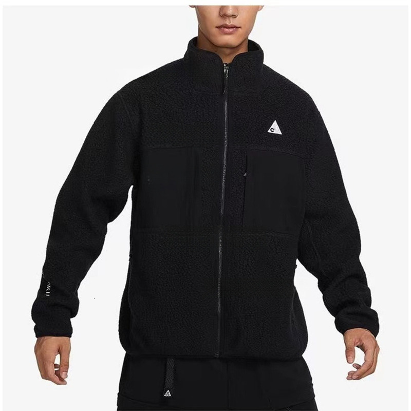 New classic acg winter men's and women's mountaineering outdoor sports hoodie pullover cashmere jacket warm and thick Fashion High quanlit