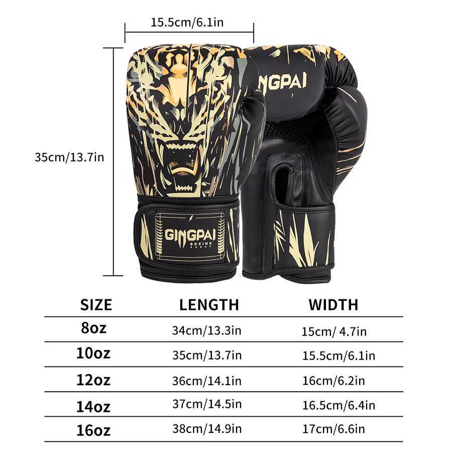gloves Protective boxing Gear Professional adult men women combat Muay Thai practical training Sanda wear-resistant punching bag equipment N260923