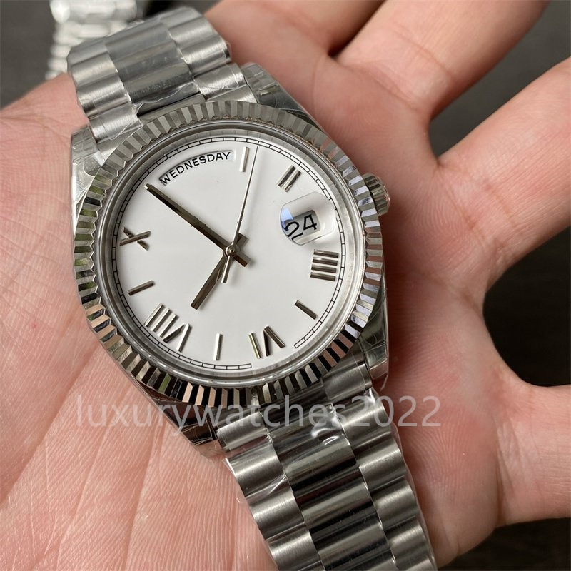 GM Factory Mens Watch Super Quality 40mm 228239 President Version Cal. 3255 Movement Mechanical Automatic Men's Watches ETA Waterproof Men'