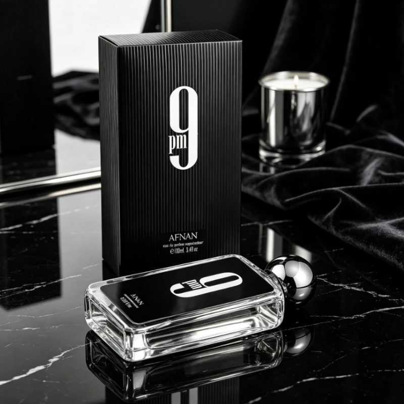 Perfumes Arabes 9pm Perfume Man AFNAN 9pm 9am 100ml Men Lasting Fresh Sweet Woody Aromatic Fragrance Collection Luxury Scent L26924