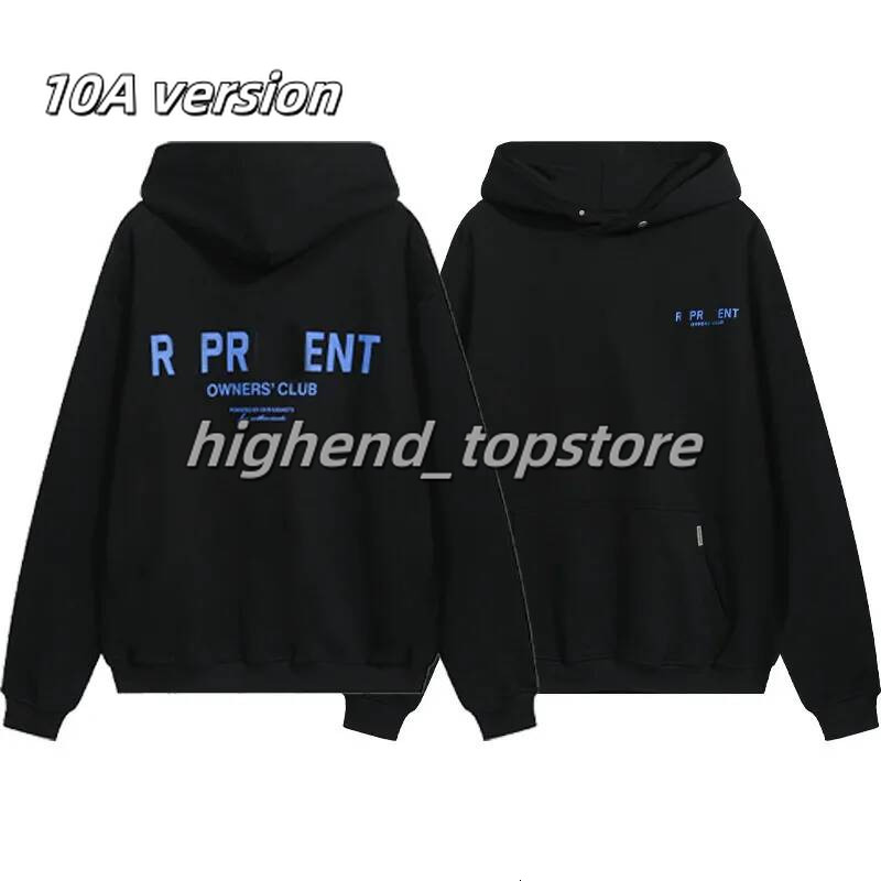 2026 10A Representative Hoodie Men's Designer Hoodies Letter Printed Casual Hiphop Y2k Mens Womens Oversized Sports Hooded Sweaters Represend H