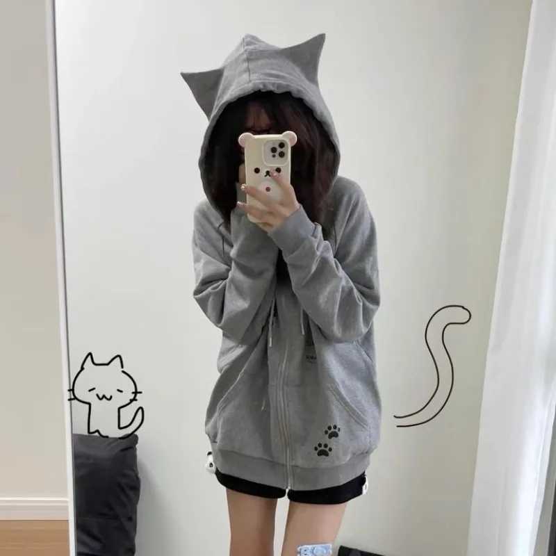 New Fashion Popular Eay Autumn All Mat othSweet Cute Print Harajuku Y2k Aesthetic Lazy Loose ts Streetwear Jkets T260923