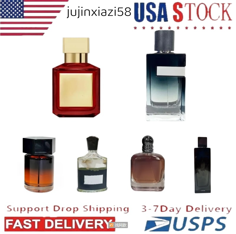 hommes Cologne pour hommes Designer parfum parfum parfums parfums pour femmes hommes colonge Haute qualité Parfum durable US stock 2-7 jours 9113