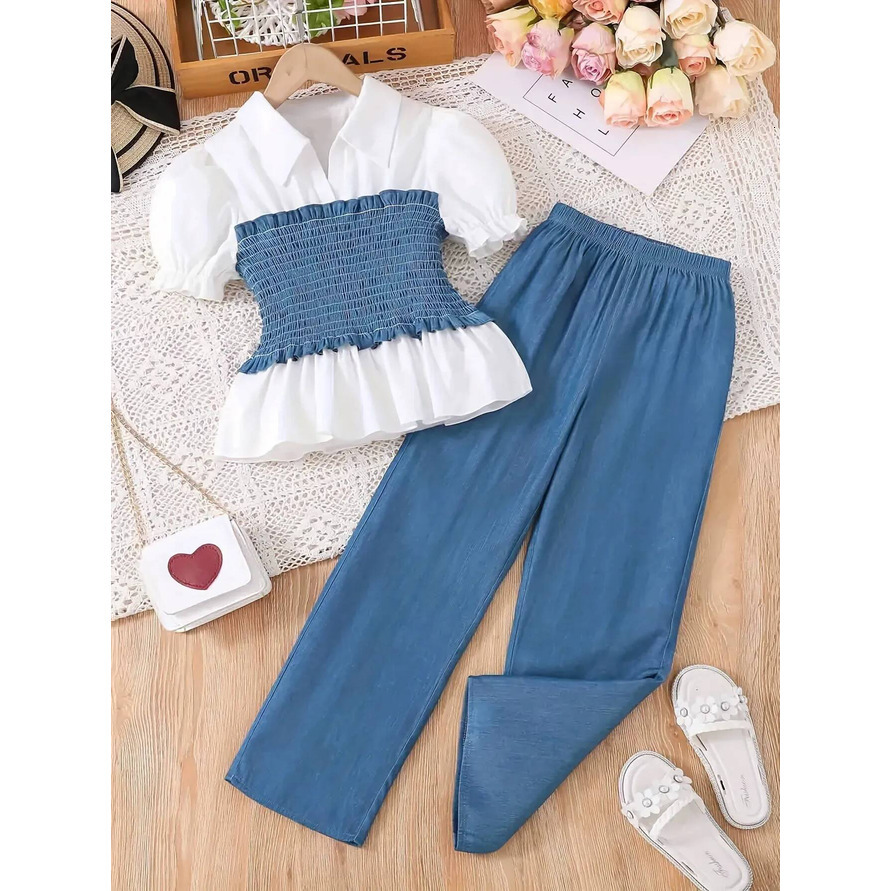 Boys Clothing Set Years Summer Clothing Sets Fashion Top Long Pantspcs Girls baby 2pcs Suits Birthday Gift Kids Clothes Toddler Outfit xy9
