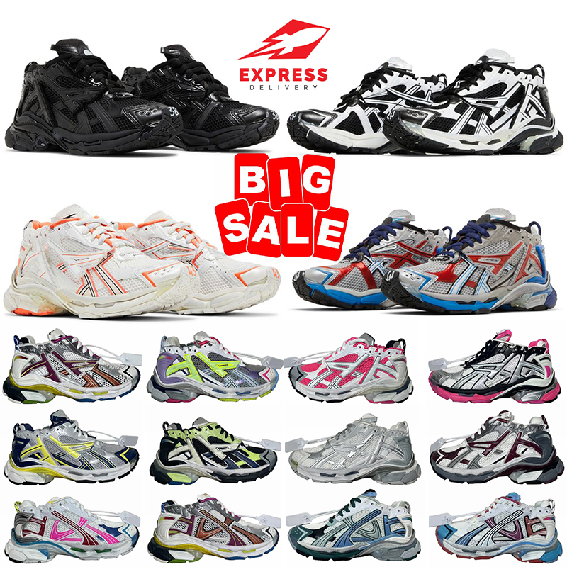 Brand Sneakers Track Runners 7.0 7.5 3.0 Designer Platform All Black white Multicolor Pink Blue Grey Ancien Daddy men women trainers Tennis Shoes