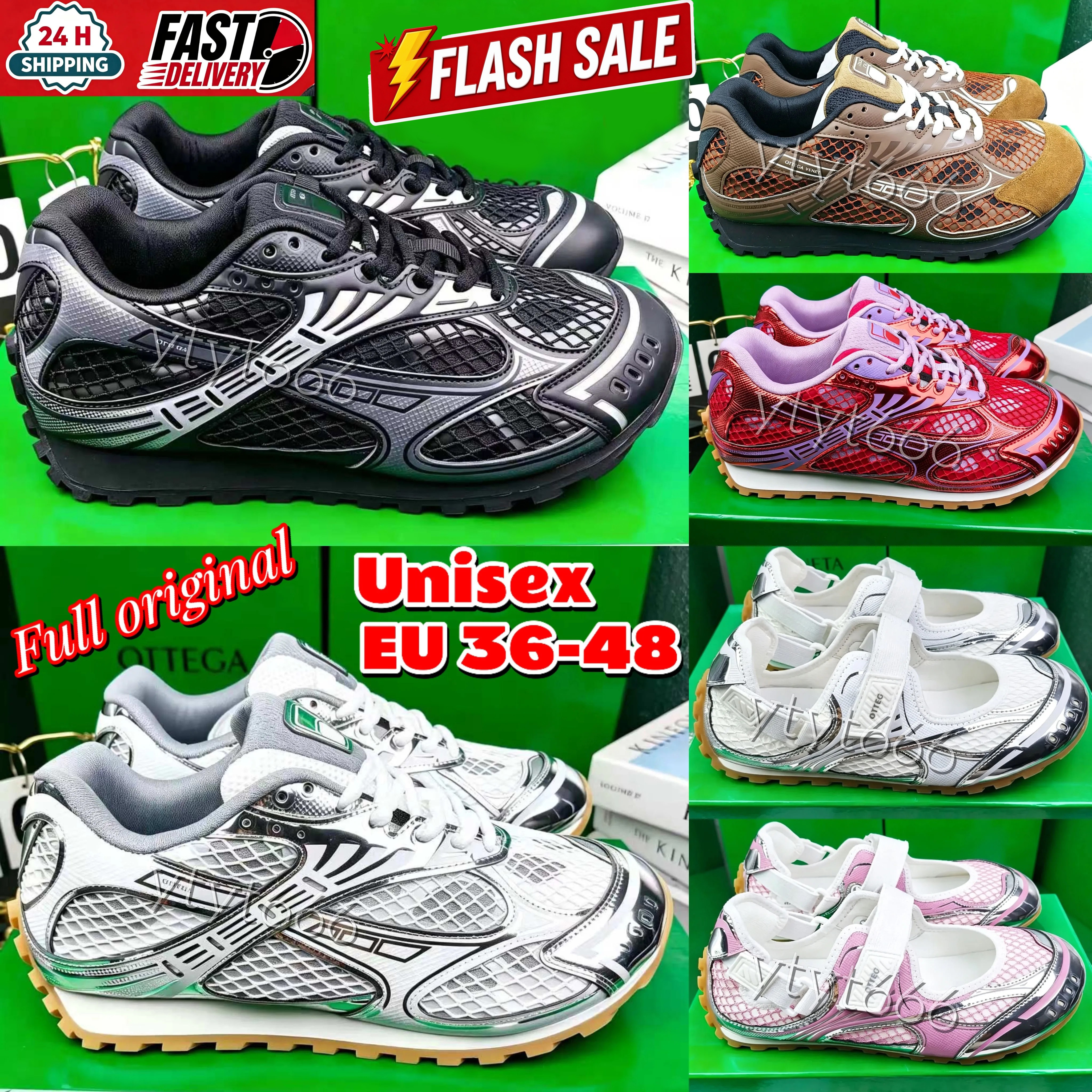With box Designer Orbit Running Shoe Designer Sneaker Orbit Sneakers Shoes Men Women Sports Breathable Leather Mesh Matching Lace Up Casual Thick