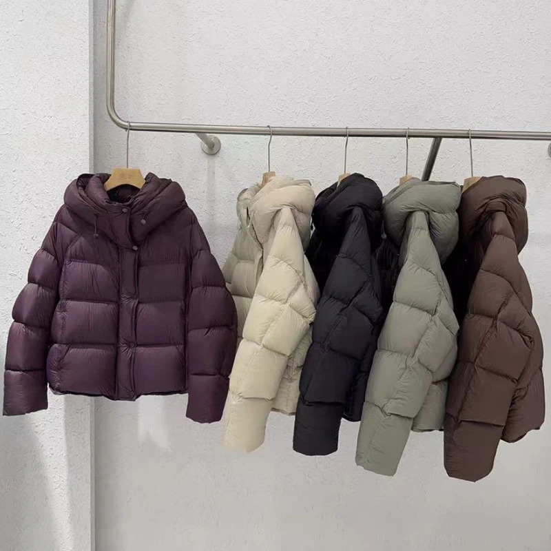 Womens Loose Versatile Cotton Coat 2026 Koreanstyle Winter Soft Warm Bread Jacket Fashion Casual Down Parkas 260928