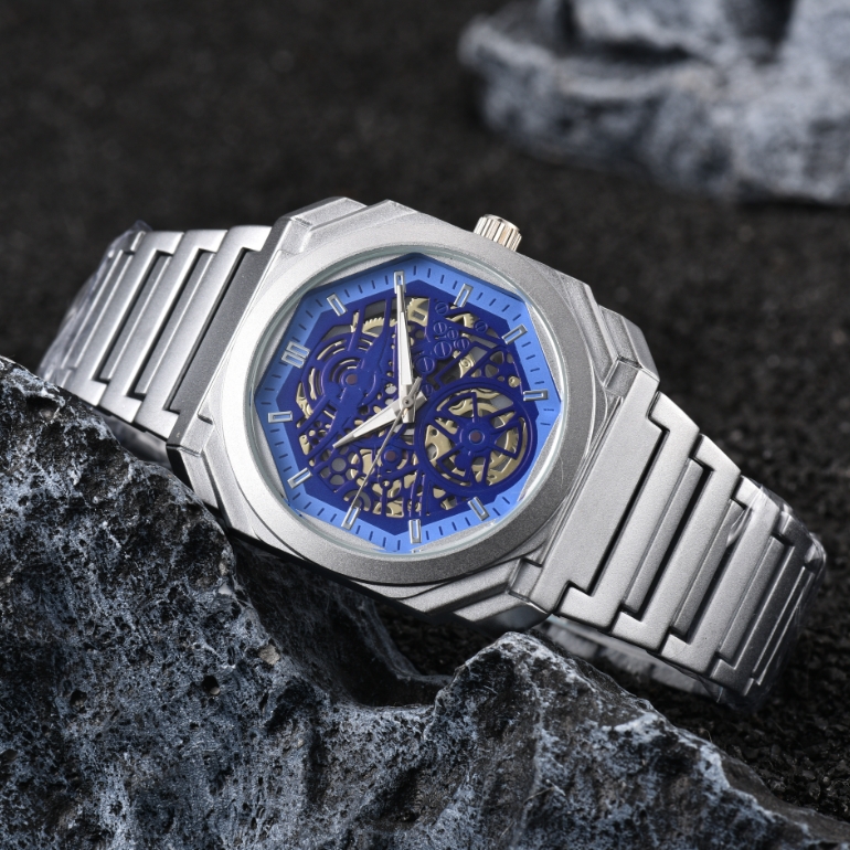 2026 New Design Mens women Watches BVLG AIity quartz Movement Luxury Business Wristwatch Designer hollowed-out Watches for Men Watch montre de luxe