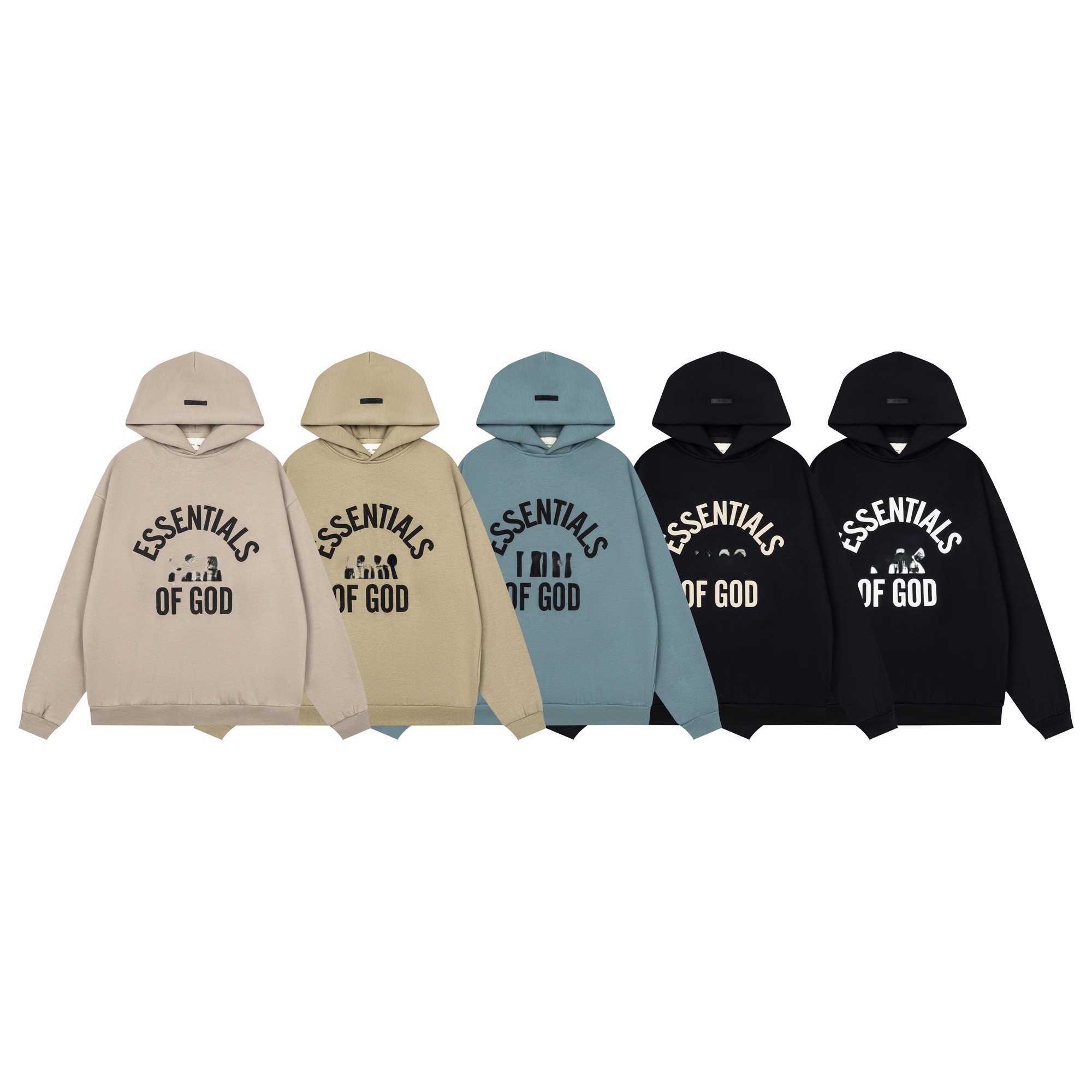 Autumn Winter Full Collar Large Letter Foam Printed Leather Label Long Sleeve Men's and Women's Couple's Velvet Hoodie Street Fashion