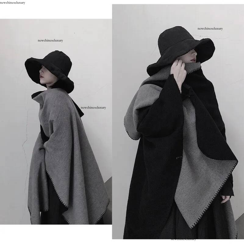 Women's Boho Ethnic dh1102856866 Poncho Shawl Wrap Cape Imitation Cashmere Thickened Warm Oversized Fall Winter Large Scarf