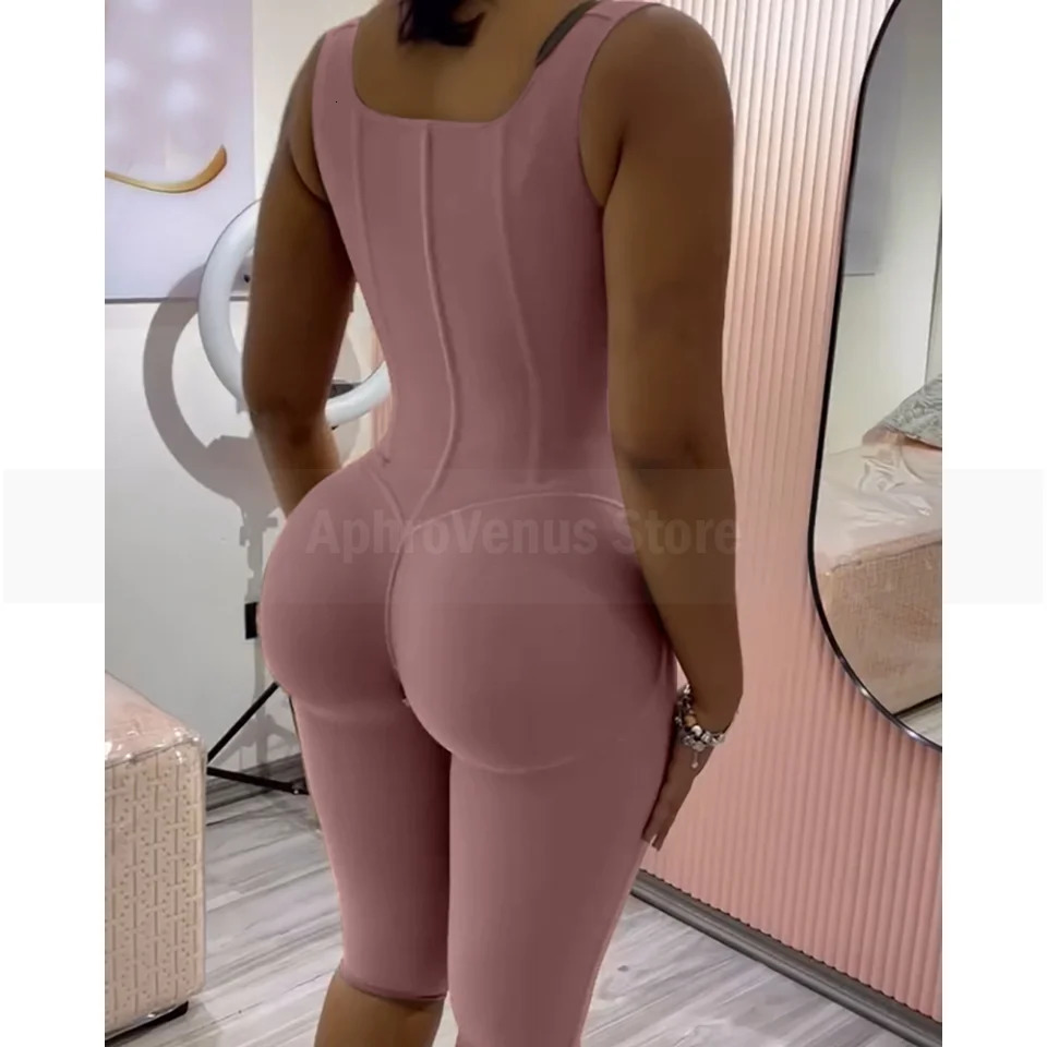 Women Slimming Fajas Bodysuit Waist Compression Body Shaper Corset Shapewear Tummy Control Shaping Postpartum Recovery Sheath 260918