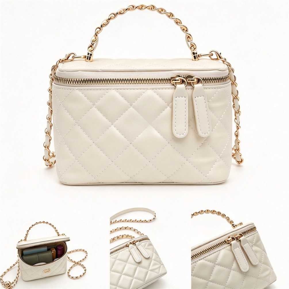 Mini sac seau sac cosmétique de luxe de créateur sac miroir sac à main à chaîne pour femmes petits sacs dames sacs à main à bandoulière unique JJ