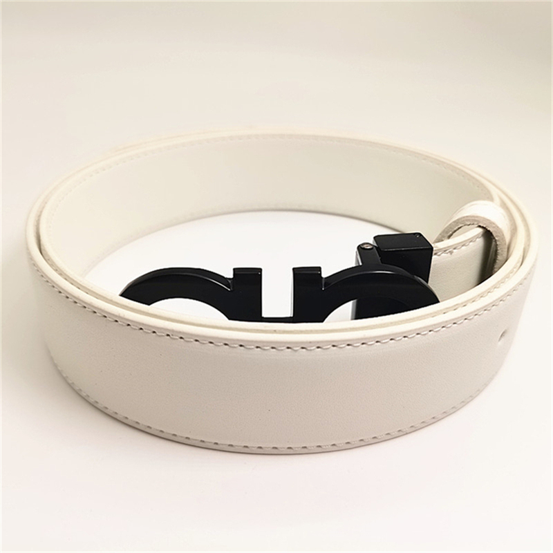 Belts for Men Designer Belt Women 3.5cm Width Smooth F Buckle Fashion Classic Simple and Brand Luxury Belt Good Quality Bb Simon Belt Skirt Jeans Be