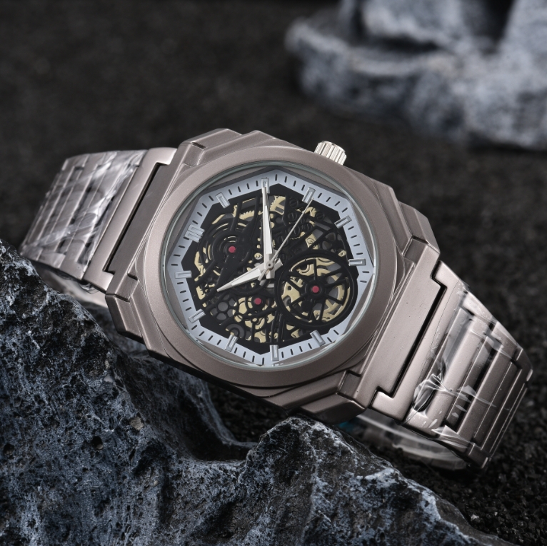 2026 New Design Mens women Watches BVLG AIity quartz Movement Luxury Business Wristwatch Designer hollowed-out Watches for Men Watch montre de luxe