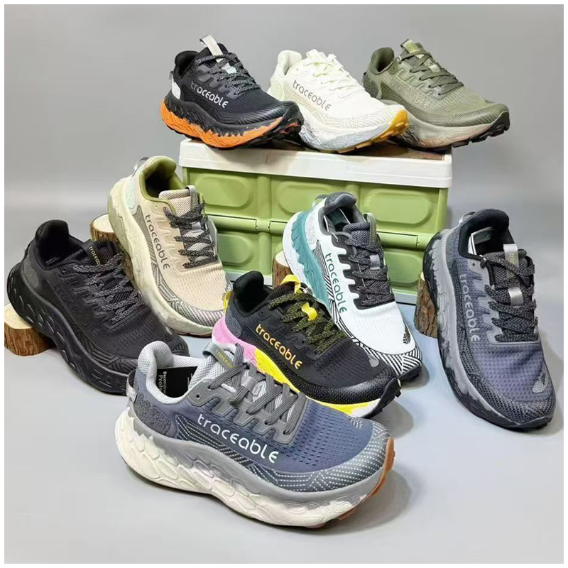 Traceable shoe Bigfoot Trail canada Sneakers Man Women Wide Ultra Light Shock Anti Slip Outdoor Hiking Running Black White Trainer Mens Designer Sho