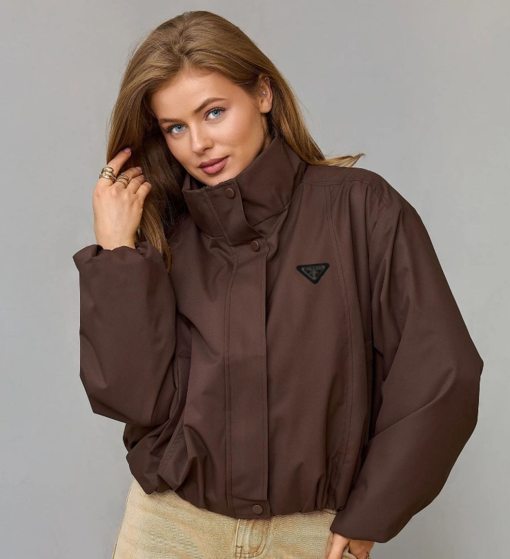Women's Jackets Autumn Windbreaker Brown Clothes Luxury designer Jacket Coat Outside Sport Outerwear Women Clothing