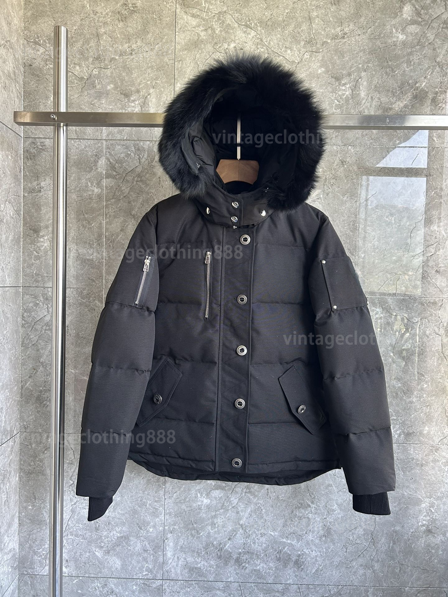 Puffer Jacket Women Down Jacket Coat Parka Fur Collar Waterproof Fashion Winter Mens Brand Hooded Long Sleeve Thick Duck Jackets Womens Winter Coats