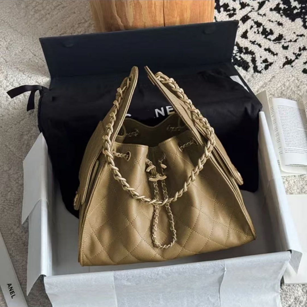 10A Designer Bags 25 Bag Mini Luxury Bag Hobo CC Bag Large Capacity Crossbody Bag Fashion Women's Bag Brendy Printed Handbag Lychee Peel Bucket