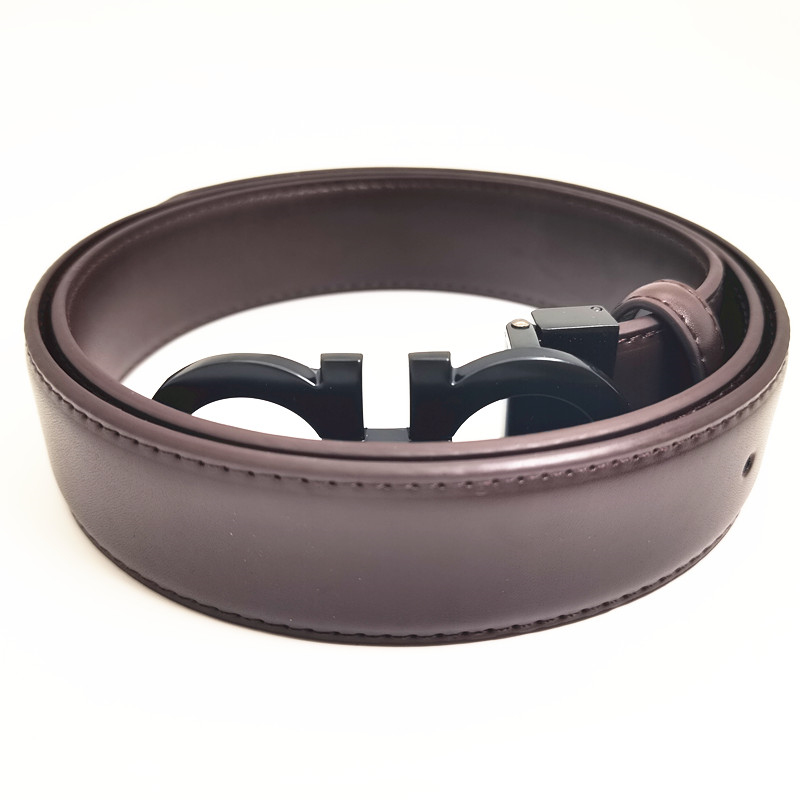 Belts for Men Designer Belt Women 3.5cm Width Smooth F Buckle Fashion Classic Simple Man and Brand Belt Good Quality Bb Simon Belt Skirt Jeans Belt