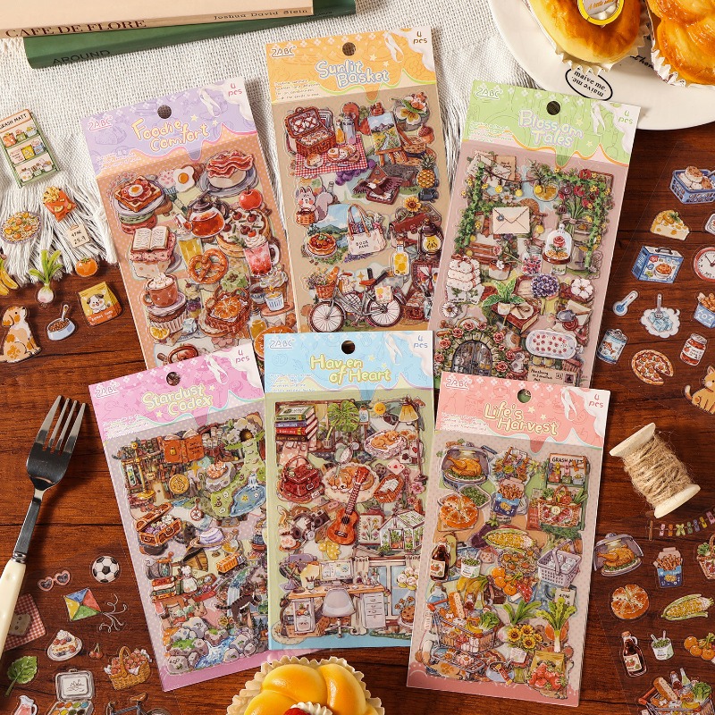 Happiness Guide Cute Sticker Hand Account Sticker Crossborder Sticker Hand Account Sticker Pet Sticker Hand Account Material