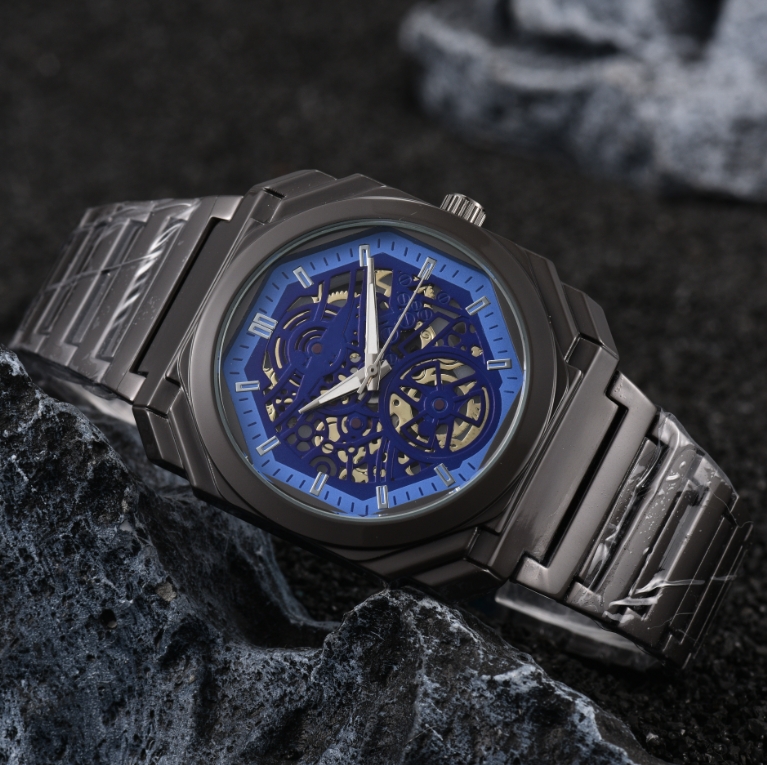 2026 New Design Mens women Watches BVLG AIity quartz Movement Luxury Business Wristwatch Designer hollowed-out Watches for Men Watch montre de luxe