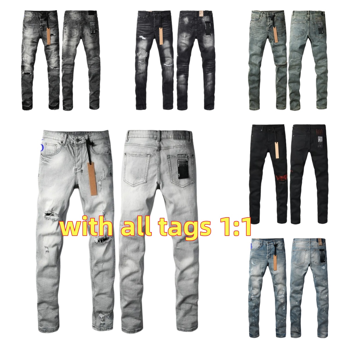 mens designer jeans man jeans baggy jeans jean cotton denim washed vintage fade distressed relaxed baggy fit designer pants jeans flared pantalones