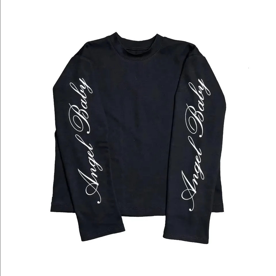 Autumn and Winter Unisex T-Shirt Long Sleeved Top Simple Daily Versatile Fashion Style Korean Y2K Loose Cool Style 260920