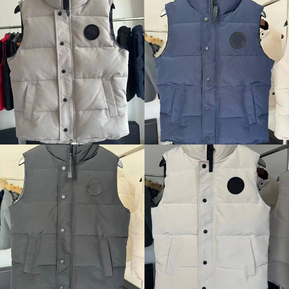 Jacket lys vest Designer Candle Crofton Canadian White Duck Down Jacket Men Winter Coat With Badge Quality Canda Coats Jackets