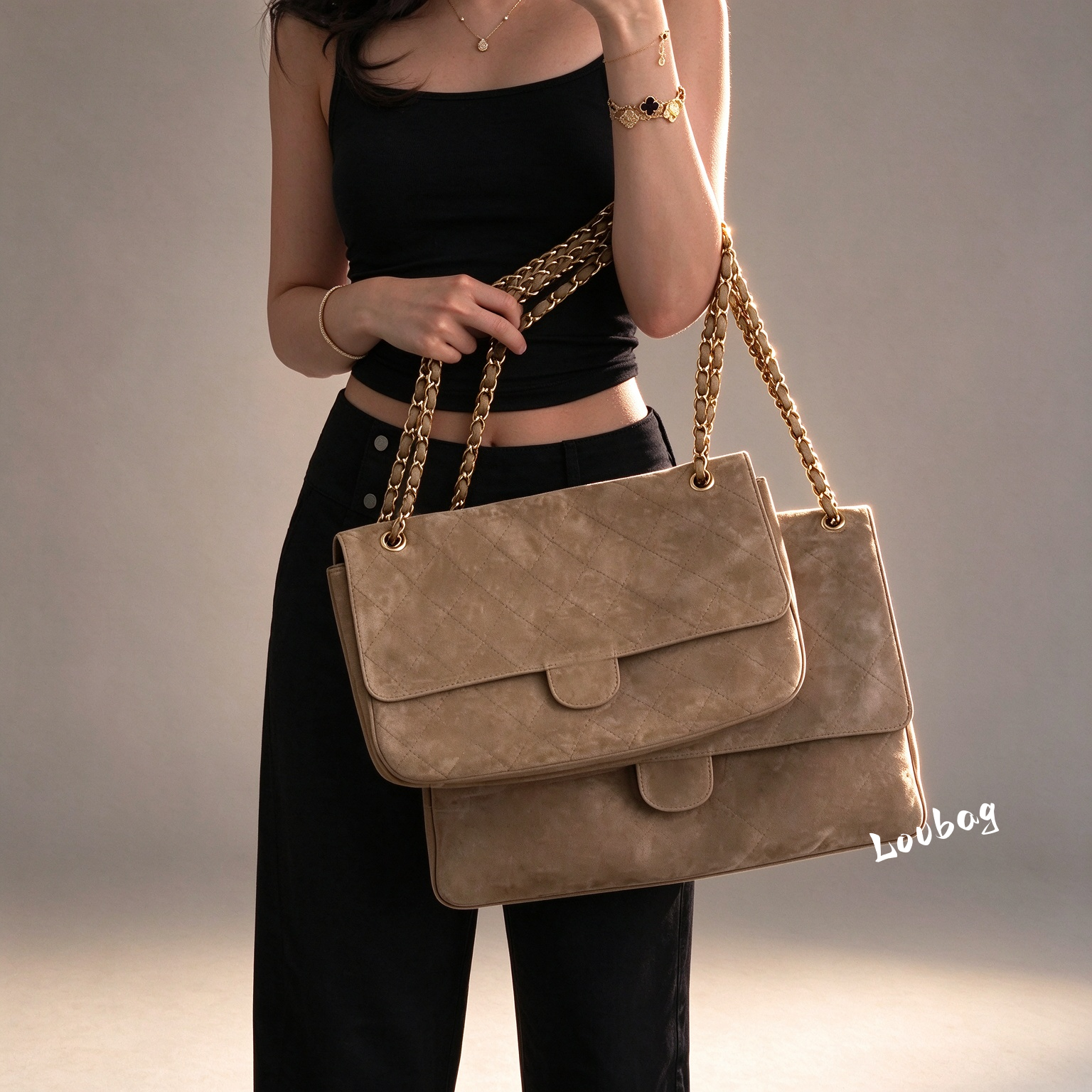 10A Designer Bag Luxury Suede Leather Classic Flap Maxi Tote Womens Metal Buckle Shoulder Crossbody Handbag Work Travel 32CM 38.5CM Multi Color High