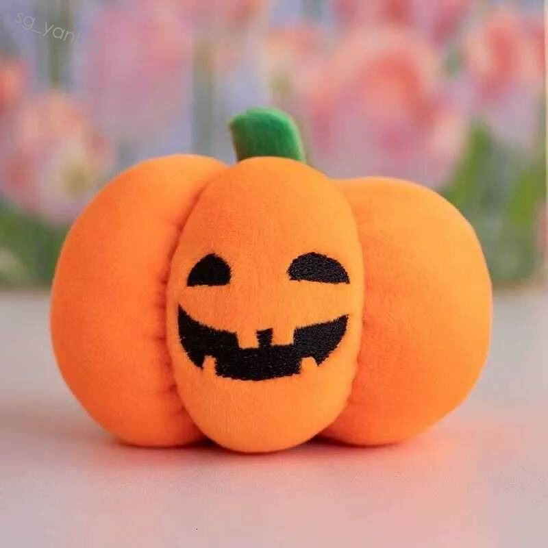 Veilleuse citrouille Halloween en peluche jouet fait à la main Anime mignon oreiller enfants cadeau d'anniversaire poupée H260807 chaud