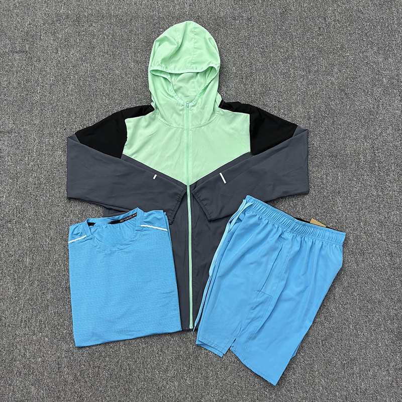 montirexs tracksuit AAA+ monterex tracksuit kid tech 3-piece set Mens tracksuit sportsfiess suits running shirts shorts sportswear gym t-shirt sweat