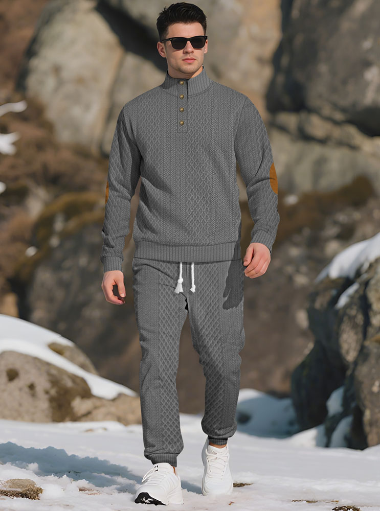 Men Sportwear Sets Fashion Autumn Spring Sporting Suit Sweatshirt +Sweatpants Mens Clothing 2 Pieces Sets loose Tracksuit hoodies