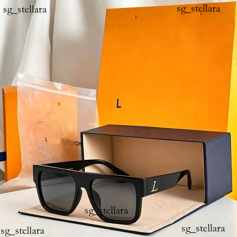 luxe de concepteur pour les femmes classiques carrées hommes cadre conduite lunettes de soleil en plein air avec boîte d'emballage chaud